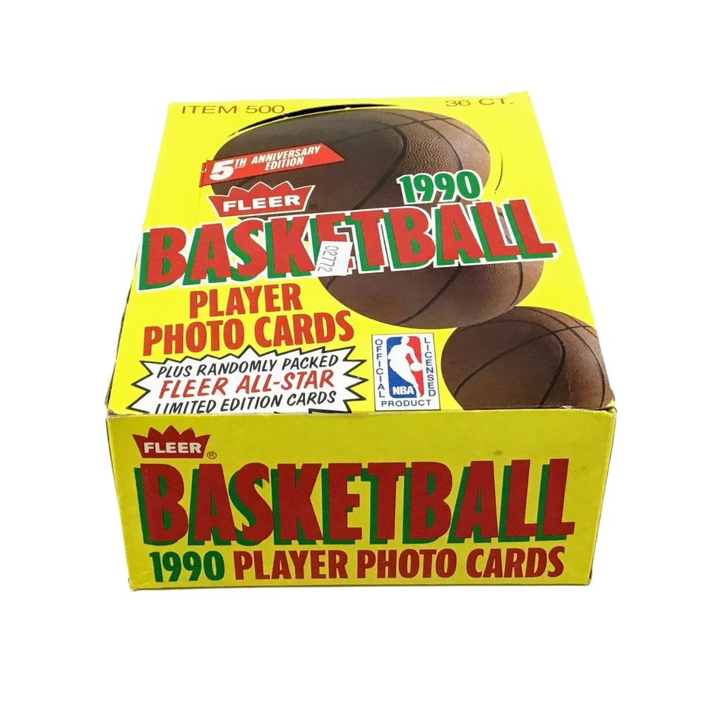 1990/91 Fleer NBA Basketball Player Photo Cards Pack / Box - Pastime Sports & Games