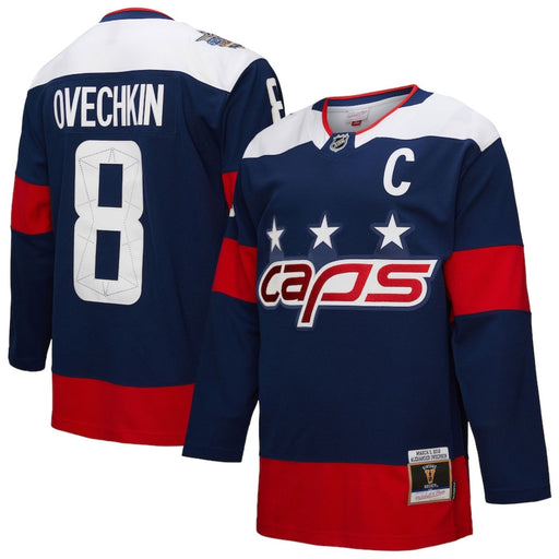 Washington Capitals Alex Ovechkin March 3, 2018 NHL Vintage Hockey Jersey