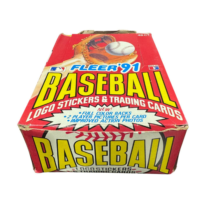 1991 Fleer MLB Baseball Canadian Wax Pack/Box - Pastime Sports & Games