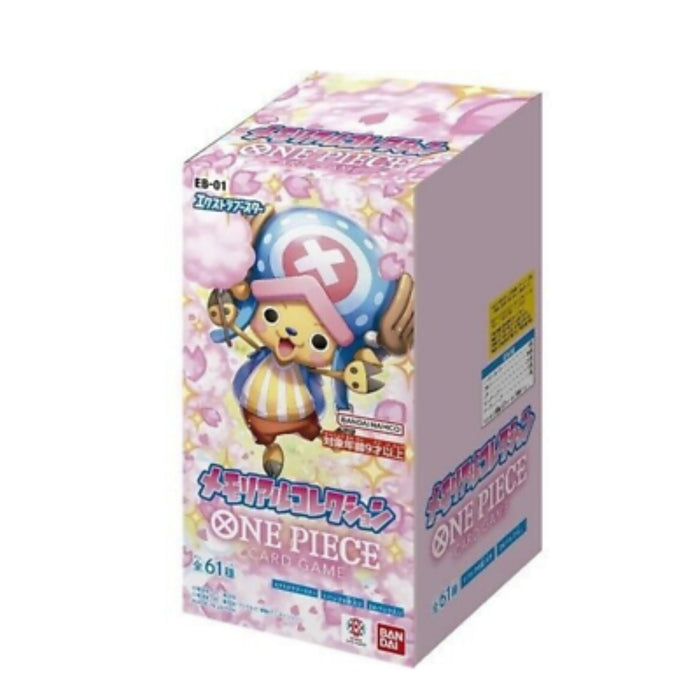 One Piece Memorial Collection EB-01 Japanese Booster Box - Pastime Sports & Games