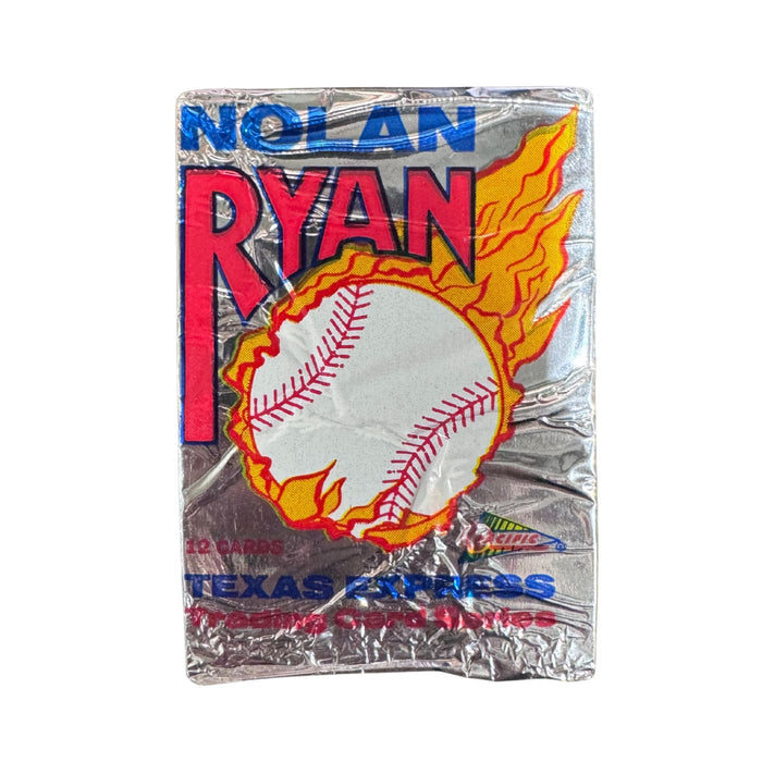 1991 Pacific Nolan Ryan Texas Express Trading Card Pack - Pastime Sports & Games