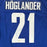 Nils Höglander Autographed Vancouver Canucks Adidas Climalite Home Jersey