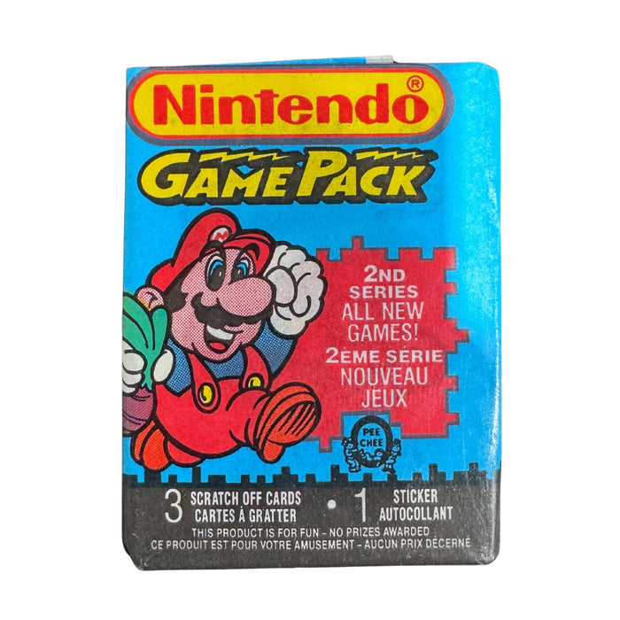 1989 O-Pee-Chee Nintendo Game Pack Series Two Wax Pack - Pastime Sports & Games