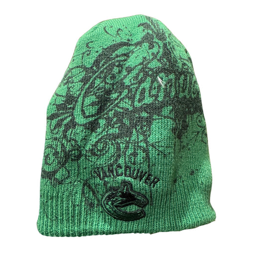 NHL Vancouver Canucks Green Beanie