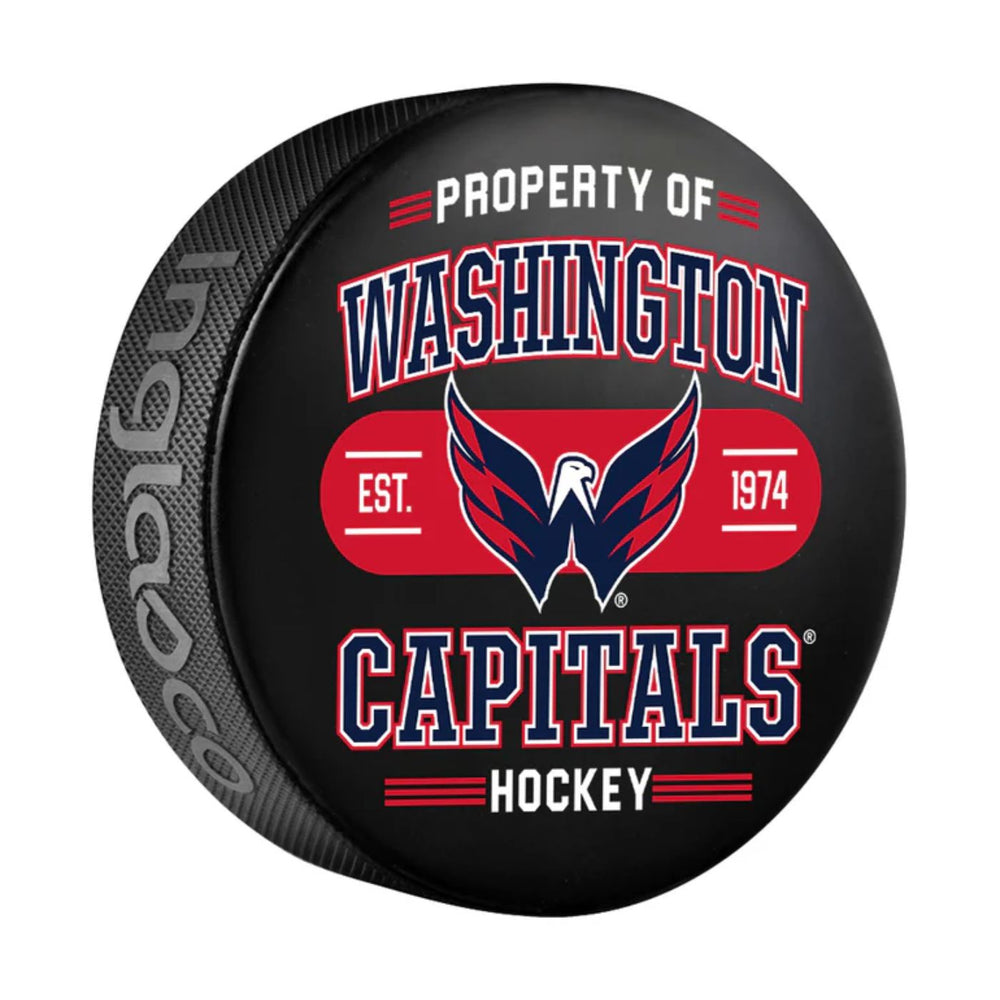 Washington Capitals Hockey Puck (Property Of) - Pastime Sports & Games