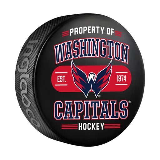 Washington Capitals Hockey Puck (Property Of) - Pastime Sports & Games