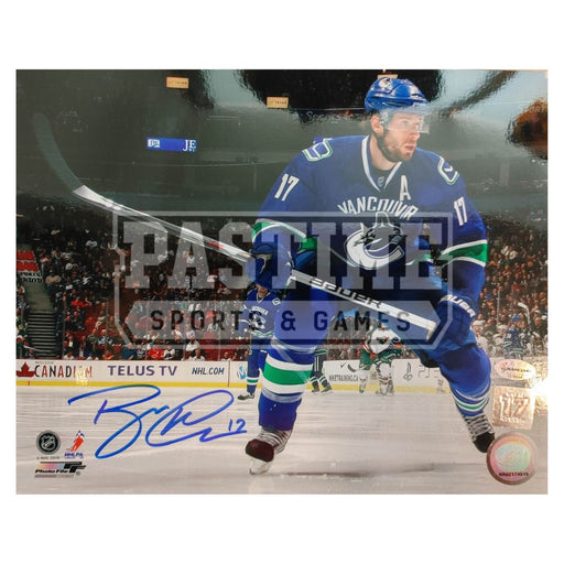 Ryan Kesler Autographed Vancouver Canucks Photo (Skating) - Pastime Sports & Games