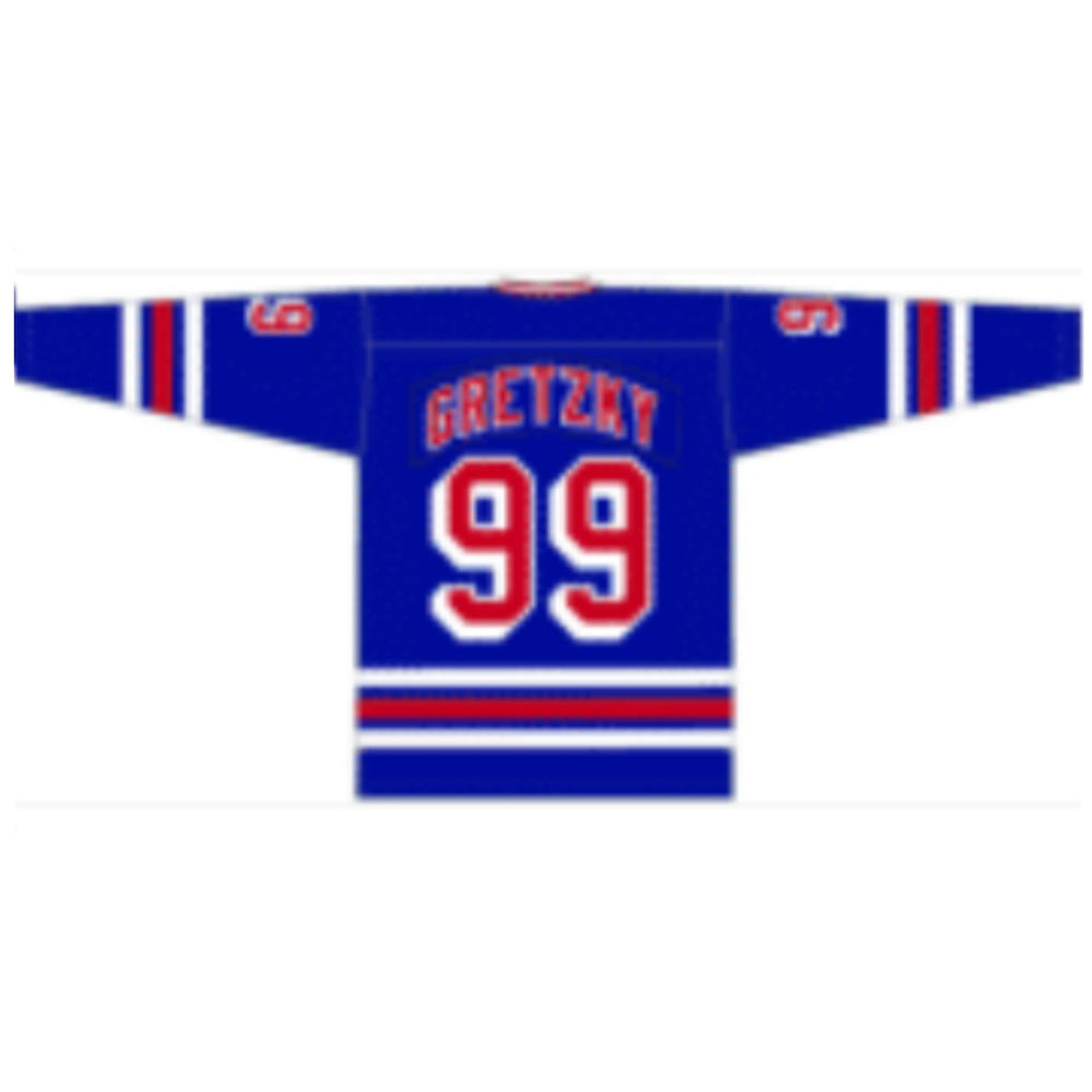 Wayne Gretzky 1996 New York Rangers Navy Alternate Jersey - Pastime Sports & Games