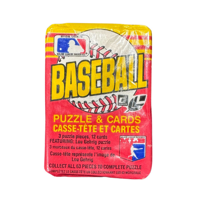 1985 Donruss MLB Baseball Wax Pack / Box