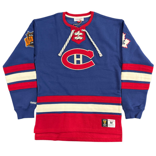 Heritage Lace Up Crew Hockey Necks Montreal Canadiens