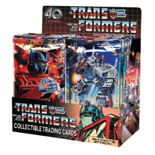 Transformers 40th Anniversary Trading Cards Hobby Box