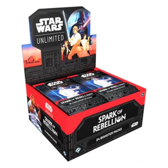 Star Wars Unlimited Spark Of Rebellion Booster Box/Case - Pastime Sports & Games