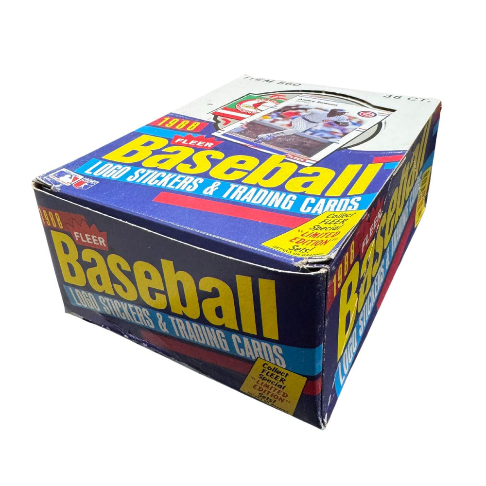 1988 Fleer MLB Baseball Wax Box