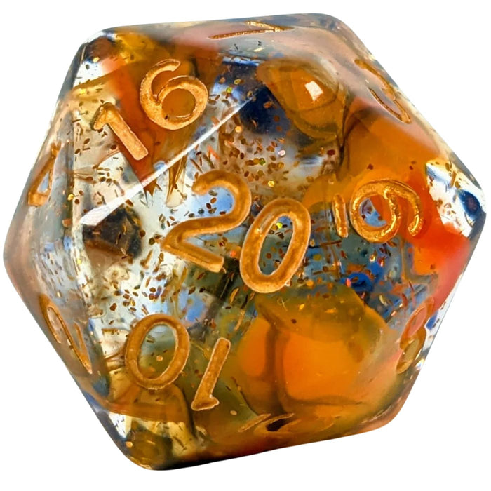 Diffusion Dice XL d20 Cosmic Cliffs