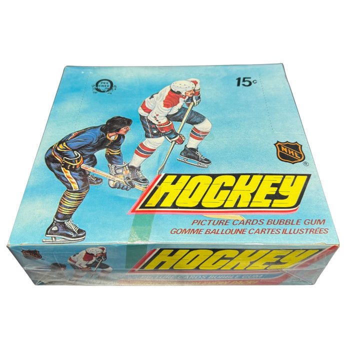 1977/78 O-Pee-Chee NHL Hockey Picture Cards Box - Pastime Sports & Games