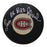 Larry "Big Bird" Robinson Autographed Montreal Canadiens Hockey Puck (Small Logo) - Pastime Sports & Games