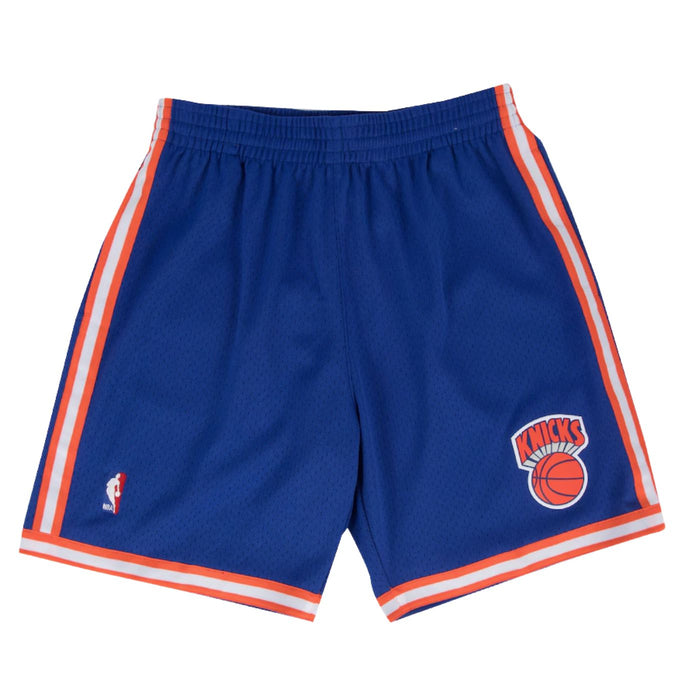 New York Knicks Blue 1991-92 Hardwood Classics Swingman Shorts - Pastime Sports & Games