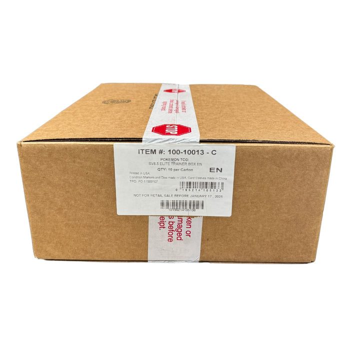 Pokemon Prismatic Evolutions Elite Trainer Box/Case - Pastime Sports & Games