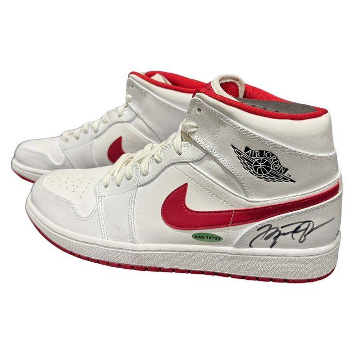 Michael Jordan Autographed Air Jordan Basketball Shoes Pastime