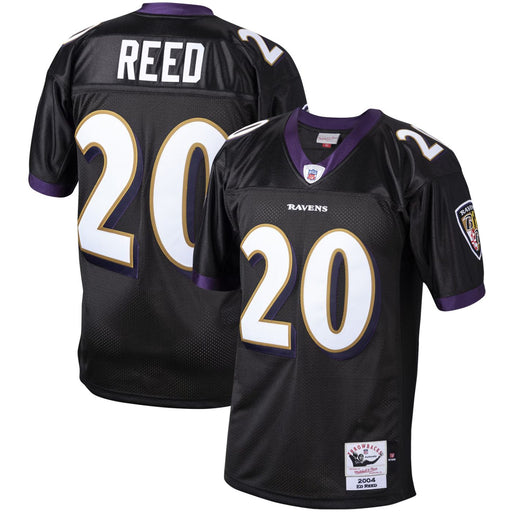 Baltimore Ravens Ed Reed 2004 NFL Throwback Football Jersey