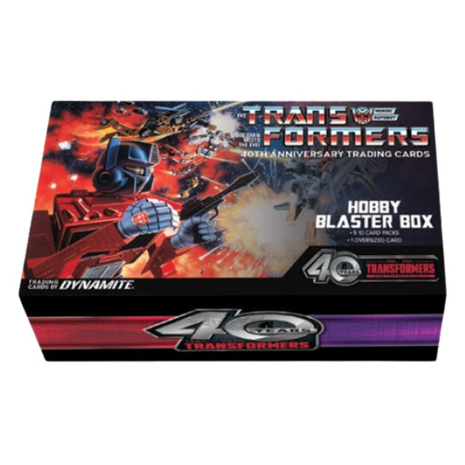 Transformers 40th Anniversary Trading Cards Blaster Box