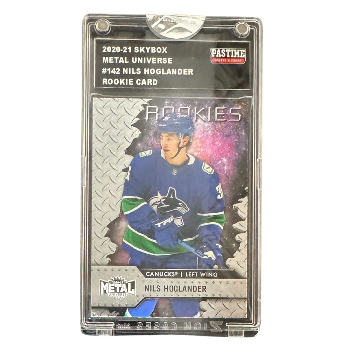 Nils Hoglander 2020/21 Metal Universe Rookie Card Encased in Slabmag