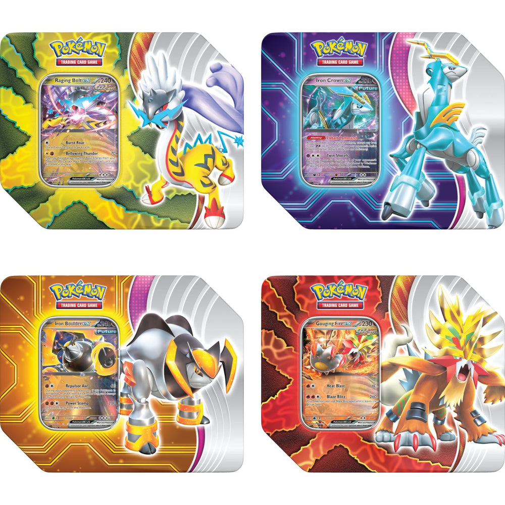 Pokemon Paradox Destinies Tins