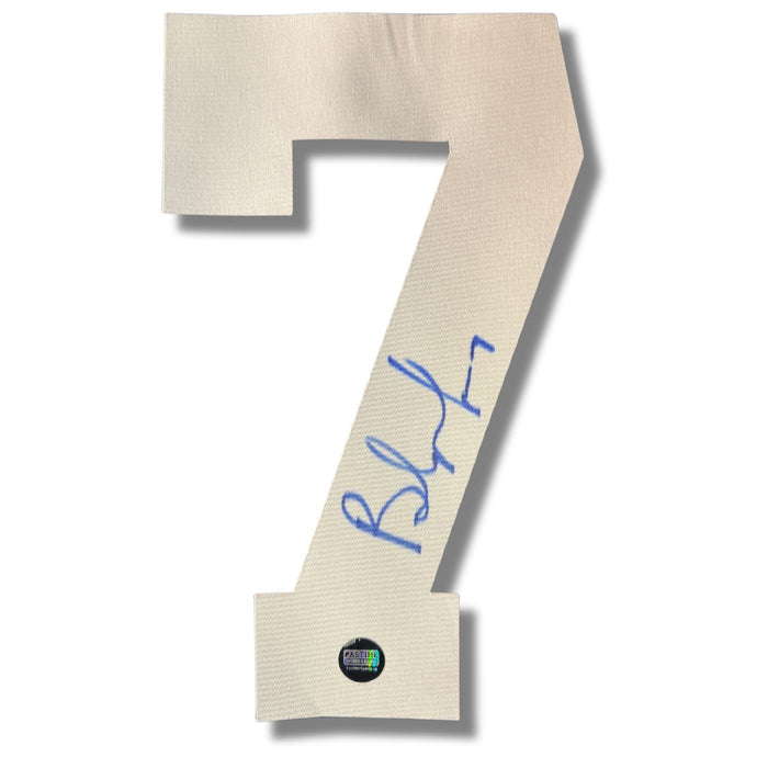 Brendan Morrison Autographed Hockey Jersey Numbers - Pastime Sports & Games