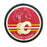 Theoren Fleury Autographed Calgary Flames Hockey Puck (Mustang Textured) - Pastime Sports & Games