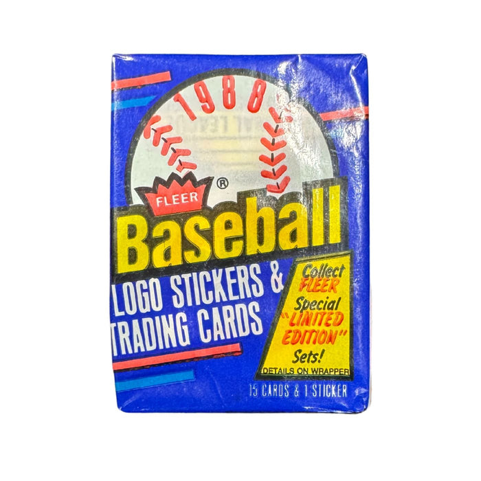 1988 Fleer MLB Baseball Wax Box