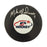 Mike Modano Autographed Team USA Hockey Puck (Inglasco Small Logo) - Pastime Sports & Games