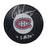 Guy Carbonneau Autographed Montreal Canadiens Hockey Puck (Small Logo) - Pastime Sports & Games