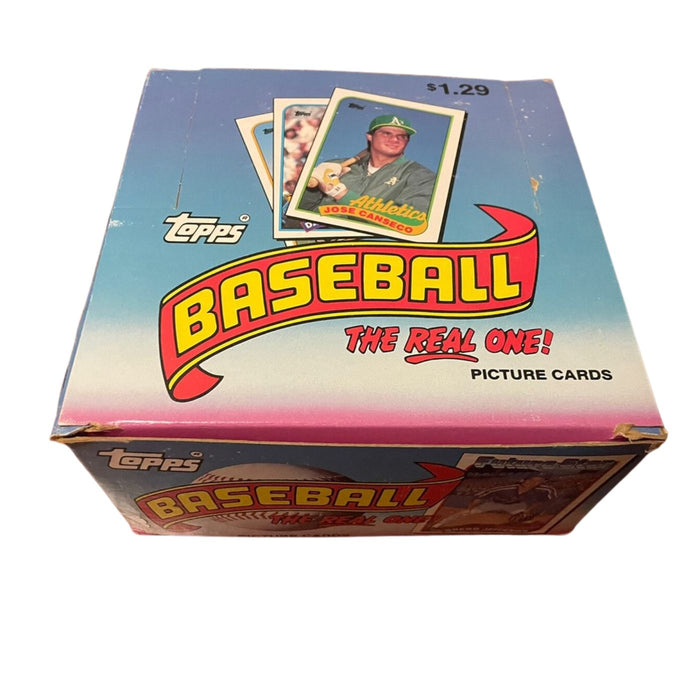 1989 Topps MLB Baseball Jumbo Cello Pack/Box - Pastime Sports & Games