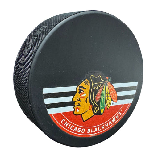 Chicago Blackhawks Printed Hockey Pucks (Sherwood Autograph Puck) - Pastime Sports & Games