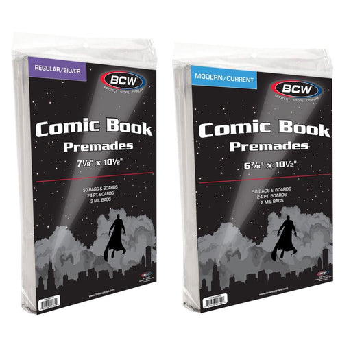 BCW Comic Book Premades - Pastime Sports & Games