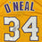 Shaquille O'Neal Autographed Los Angeles Basketball Custom Jersey "The Diesel" - Pastime Sports & Games