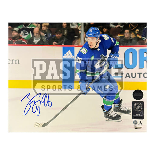 Andrei Kuzmenko Autographed Vancouver Canucks Photo (Skating 1) - Pastime Sports & Games