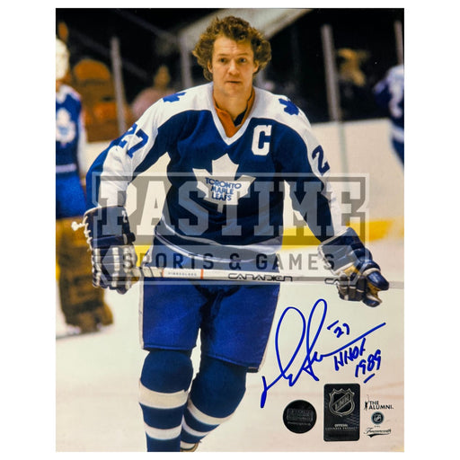 Darryl Sittler Autographed Toronto Maple Leafs Photo (Skating) - Pastime Sports & Games