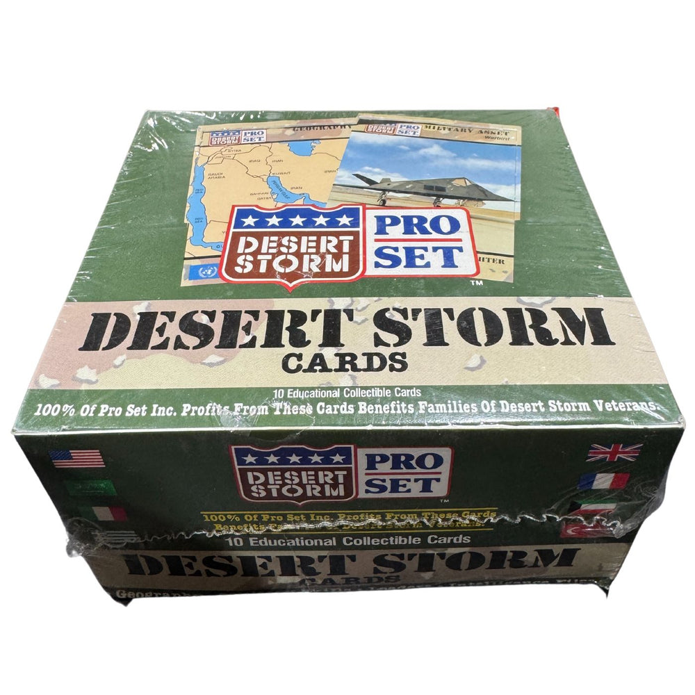 1990 Pro Set Desert Storm Hobby Box