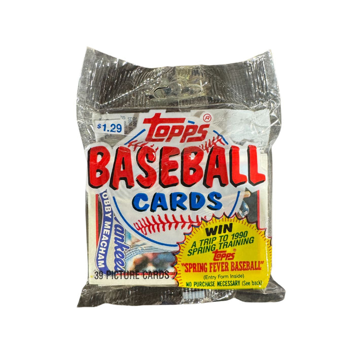 1989 Topps MLB Baseball Jumbo Cello Pack/Box - Pastime Sports & Games