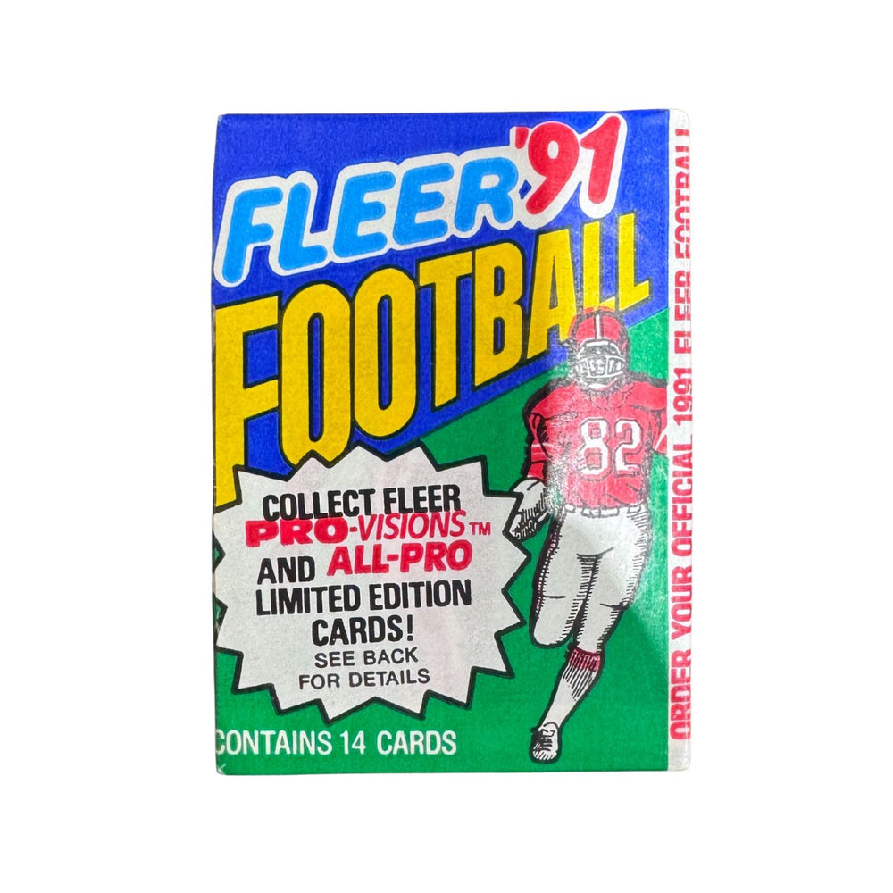1991 Fleer NFL Football Hobby Box/Pack - Pastime Sports & Games
