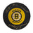 Milt Schmidt & Woody Dumart Autographed Boston Bruins Hockey Puck (Logo Puck) - Pastime Sports & Games