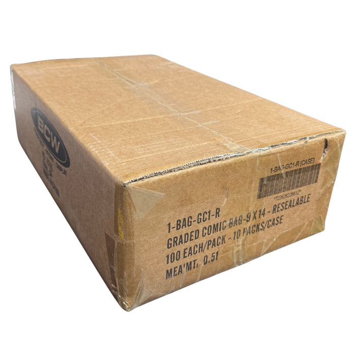 BCW Resealable Comic Book Bags - Pastime Sports & Games