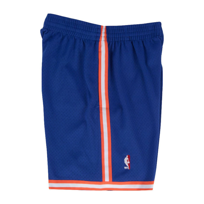 New York Knicks Blue 1991-92 Hardwood Classics Swingman Shorts - Pastime Sports & Games