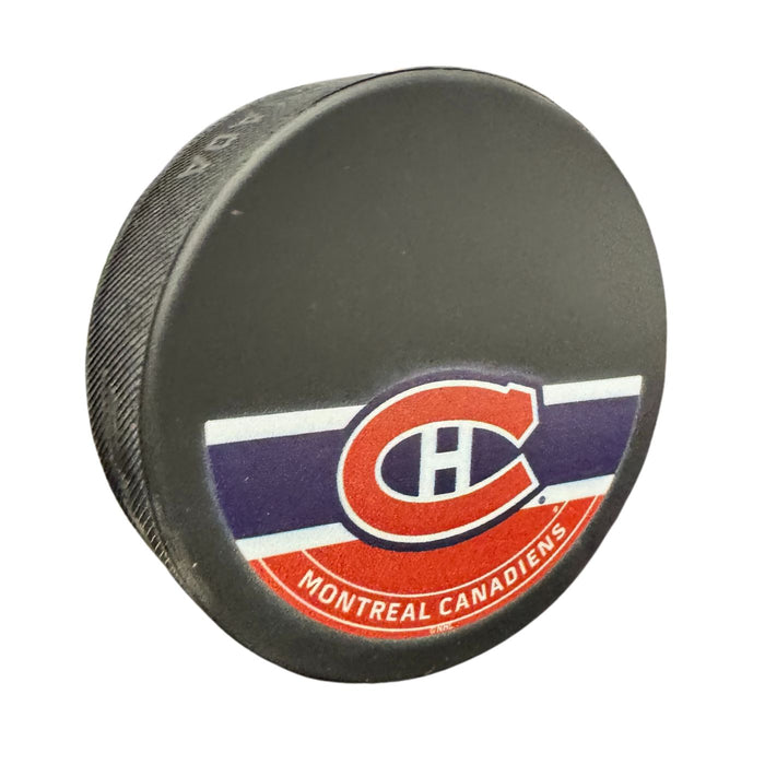 Montreal Canidiens Printed Hockey Pucks (Sherwood Autograph Puck) - Pastime Sports & Games