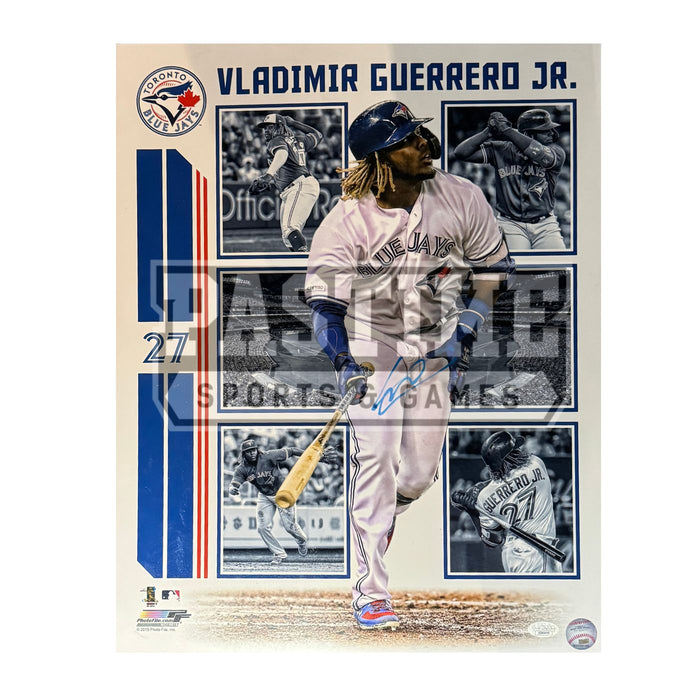 Vladimir Guerrero Jr. Autographed Toronto Blue Jays Photo (Collage)