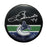 Dave Babych Autographed Vancouver Canucks Orca Hockey Puck (Printed Mustang Autograph Puck)