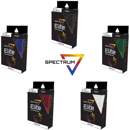 Spectrum Elite Japanese Gloss Card Sleeves - Pastime Sports & Games