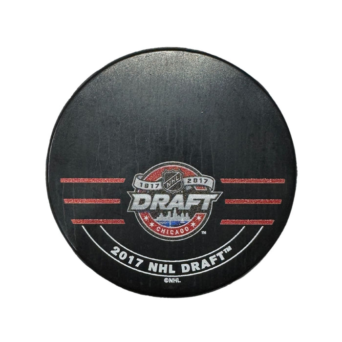 2017 NHL Draft Chicago Printed Hockey Puck