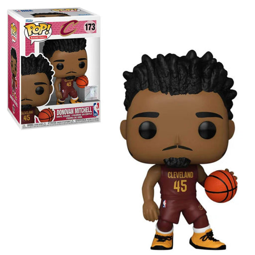 Funko Pop! Basketball Cleveland Cavaliers Donovan Mitchell #173 - Pastime Sports & Games